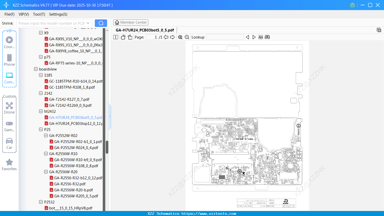 Laptop Gigabyte GA-H7UR24_PCB03bot5_0_5
